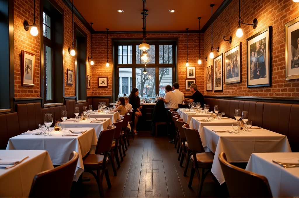 Dining room at Ciminelli's near East Meadow